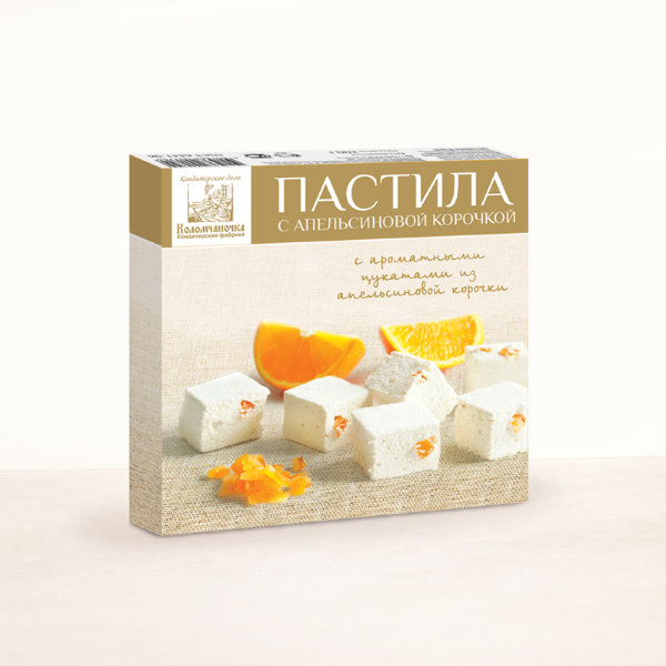 №2 Пастила 205г с апельсиновой корочкой  в Реже