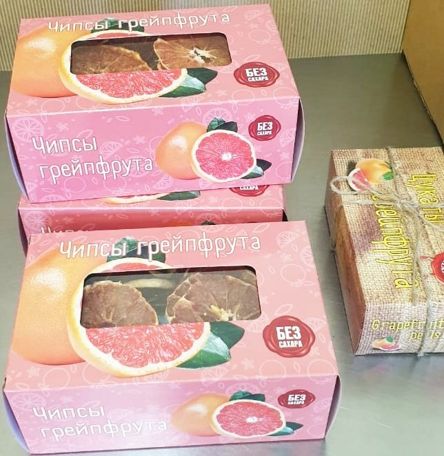  Чипсы грейпфрута 90г в Реже