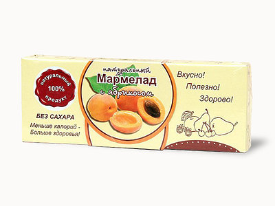 №2 Мармелад натуральный "Абрикос" 140г в Реже