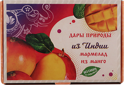 №2 Мармелад дары природы "Манго" 180г   в Реже