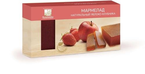  Мармелад пластовый 210г Яблоко-Клубника в Реже